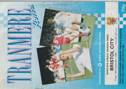 Tranmere Rovers v Bristol City Match Programme 1989-09-29